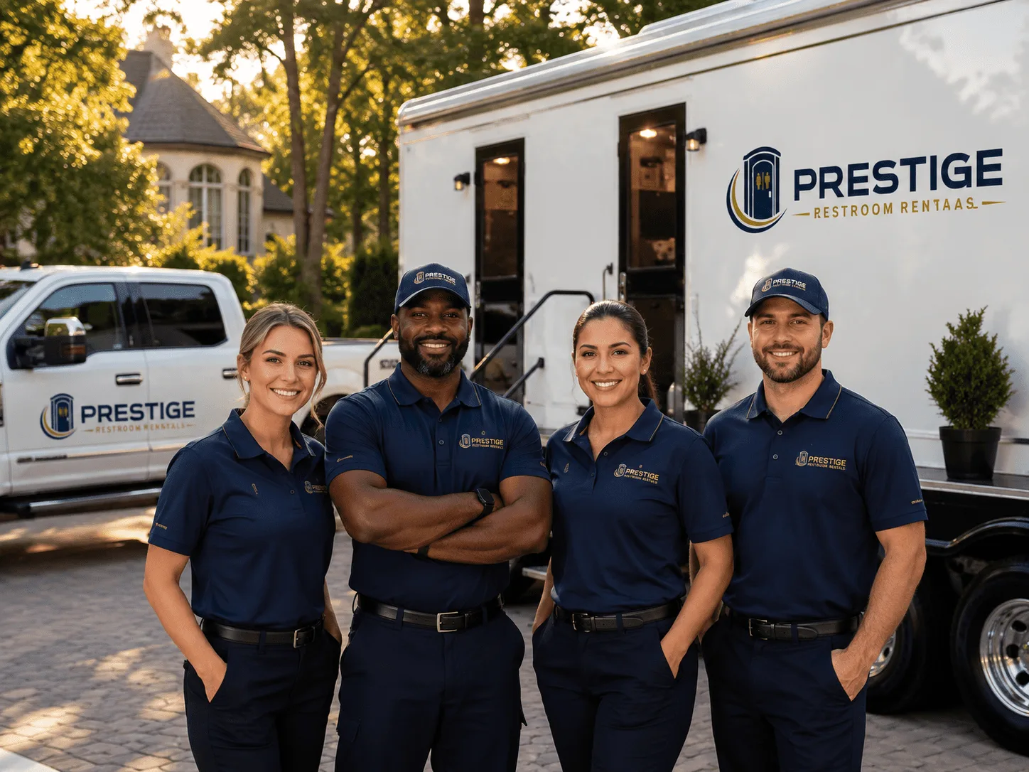 Trusted Luxury Portable Restrooms company in Noxapater, MS
